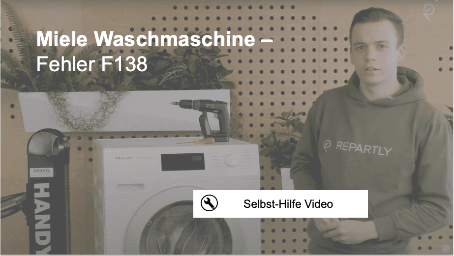 Video - Miele F138 wasmachine
