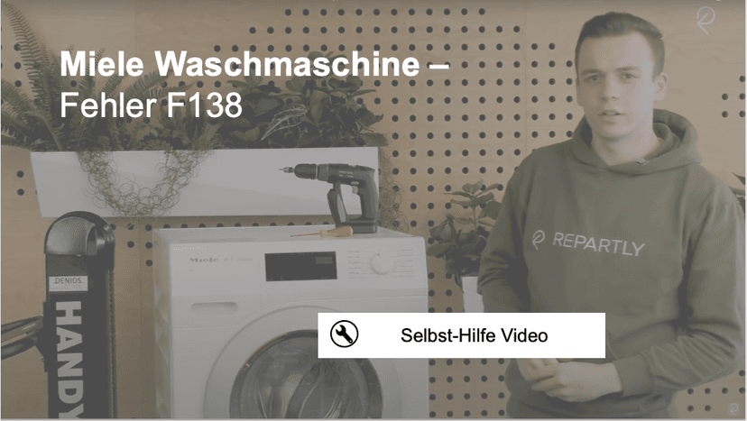 Video - Miele F138 wasmachine